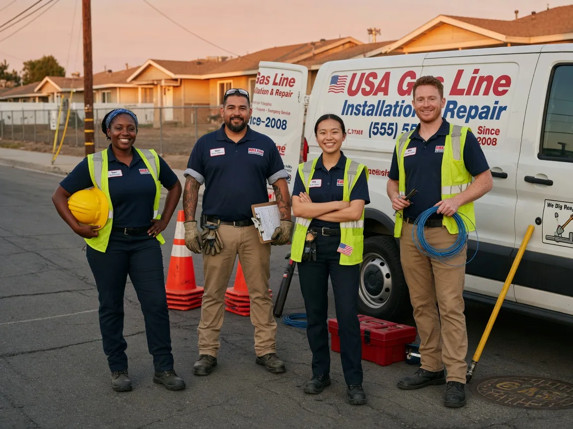 Gas Line Installation company in Paris, MO